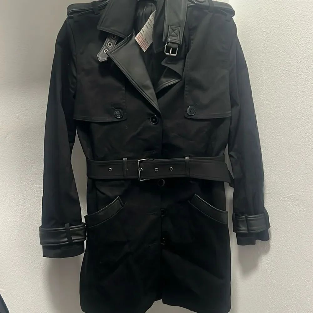 Brand NWT - Black Trench Coat - THE KOOPLES